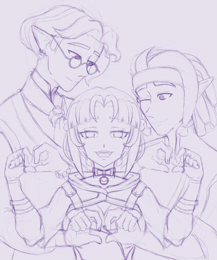 Scandalous Trio of Love (WIP)