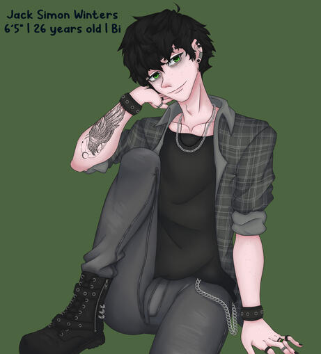 Jack is an OC of mine and this drawing is almost done.